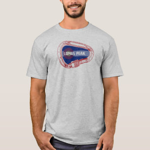 Longs Peak Climbing Carabiner T-Shirt