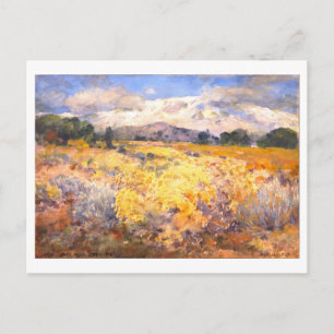 Long's Peak, Colorado, Painting Postcard