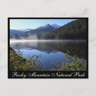 Longs Peak in Bear Lake Rocky Mountain Natl Park Postcard