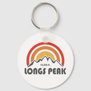 Longs Peak Key Ring