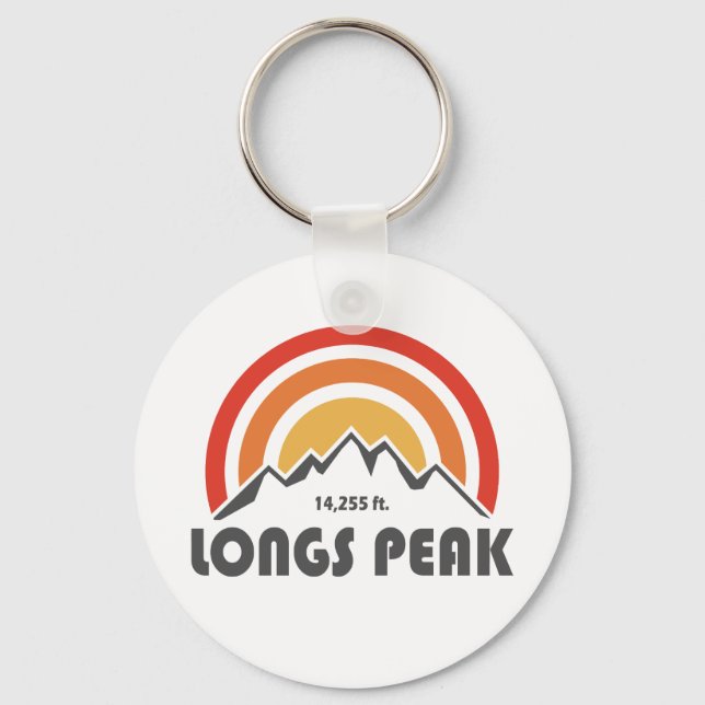 Longs Peak Key Ring (Front)