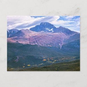 Longs Peak, Rocky Mountain National Park, Colorado Postcard