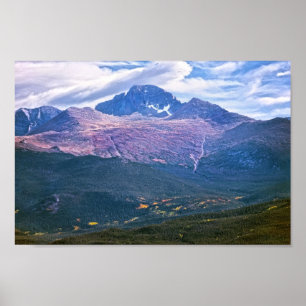 Longs Peak, Rocky Mountain National Park, Colorado Poster