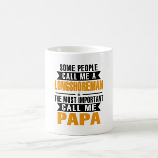 Longshoreman Papa Father's Day Gift Coffee Mug
