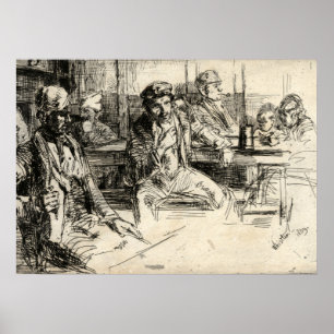 Longshoremen - Whistler - 1859 Poster