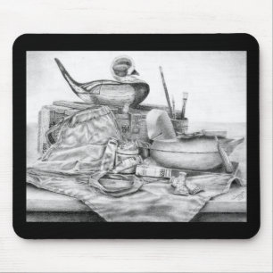 Longtail Decoy Still Life Mousepad (Lori Corbett)