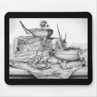Longtail Decoy Still Life Mousepad (Lori Corbett)
