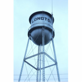 Longton Water Tower desk ornament Standing Photo Sculpture