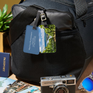Longuich Moselle Vineyard Panorama Germany Luggage Tag