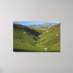 Longwall, Giant's Castle, Drakensberg Mountains, Canvas Print