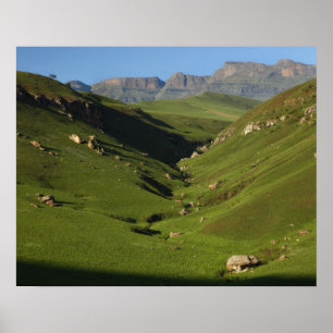 Longwall, Giant's Castle, Drakensberg Mountains, Poster