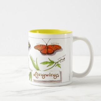 Longwing butterflies mug