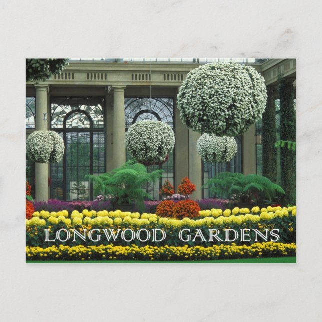 Longwood Gardens, Pennsylvania Postcard (Front)