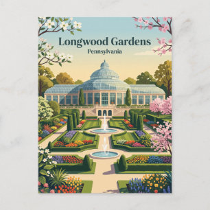 Longwood Gardens Pennsylvania Postcard