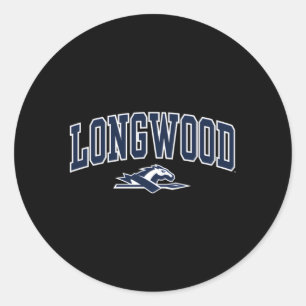Longwood Lancers Arch Over Classic Round Sticker