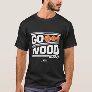 Longwood Lancers Basketball Go Wood 2023 T-Shirt