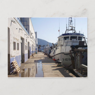 Lonja del puerto de Altea, Alicante, España Postcard