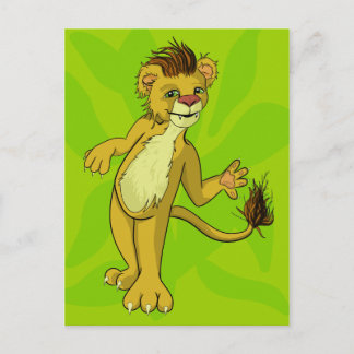 Lonny Lion Postcard