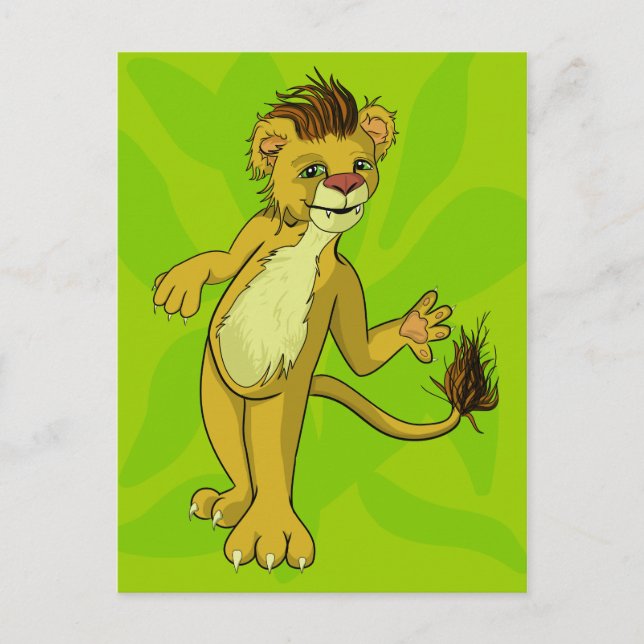 Lonny Lion Postcard (Front)