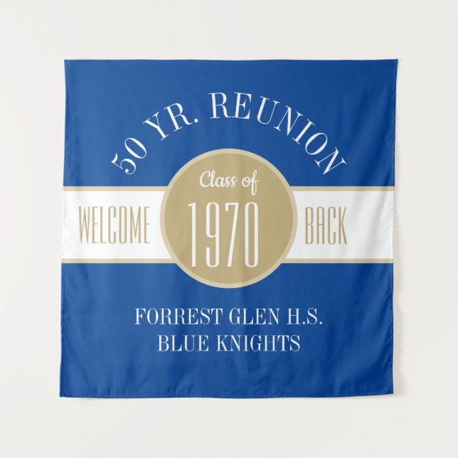 Look! 50 Yr. Reunion Tapestry (Front)