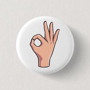 Look a This Pen 3 Cm Round Badge