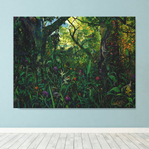 Look Again, Something Stirs – A Suffolk Landscape Canvas Print
