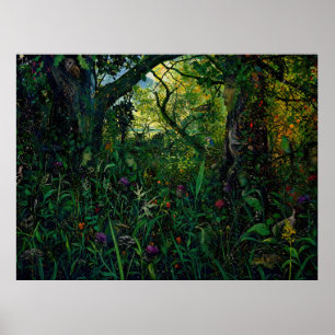 Look Again, Something Stirs – A Suffolk Landscape Poster