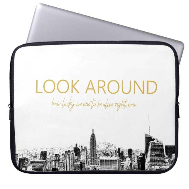 Look Around - Hamilton Laptop Sleeve (Front)