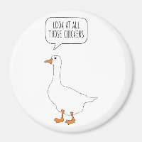 Look At All Those Chickens Funny Honk Goose Meme