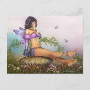 Look At Dragonfly Postcard