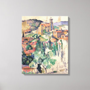Look at Gardanne - Paul Cezanne - c1885 Canvas Print