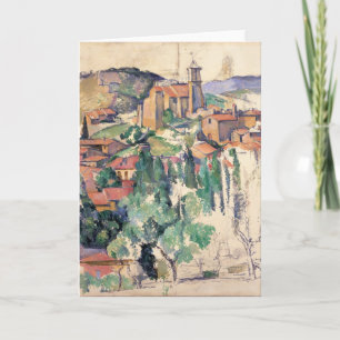 Look at Gardanne - Paul Cezanne - c1885 Card