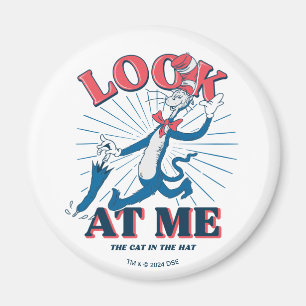 Look At Me Cat In The Hat Magnet