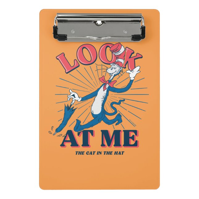 Look At Me Cat In The Hat Mini Clipboard (Front)
