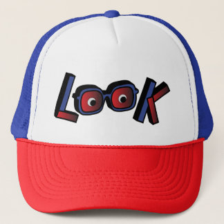 look at melook at me trucker hat
