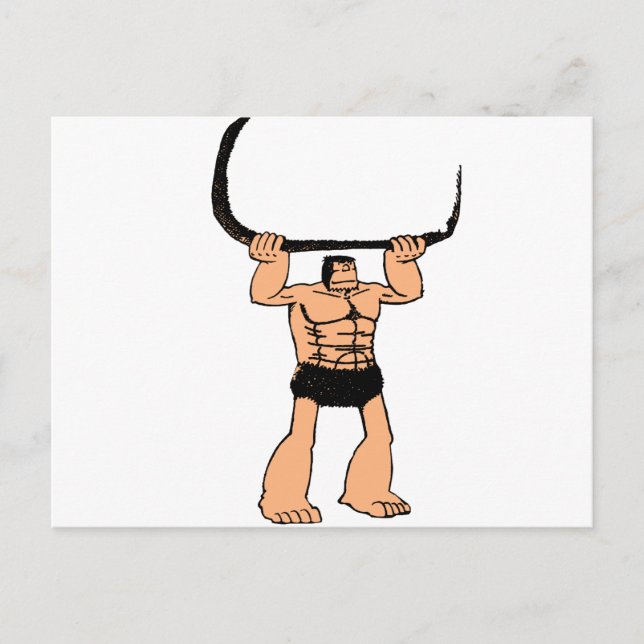 Look at that Caveman Postcard (Front)