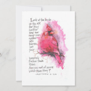 LOOK AT THE BIRDS CARD