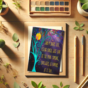 “Look at the Moon” Inspirivity Card