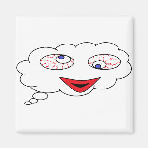Look at What I Am Thinking - I Am Rolling My Eyes Magnet