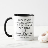 Look at you landing our mum