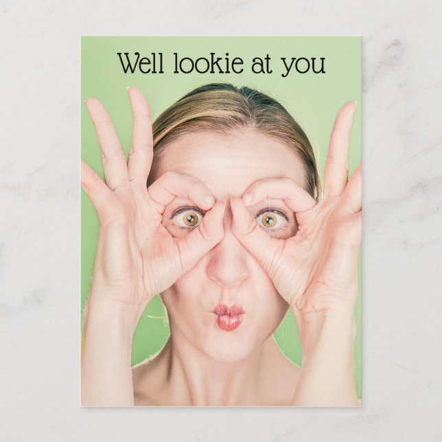 Look At You Postcard (Front)