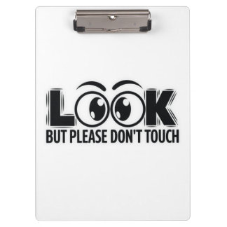 Look, But Don’t Touch Clipboard