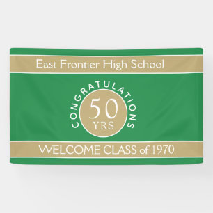 Look! CUSTOM 50 yr reunion banner