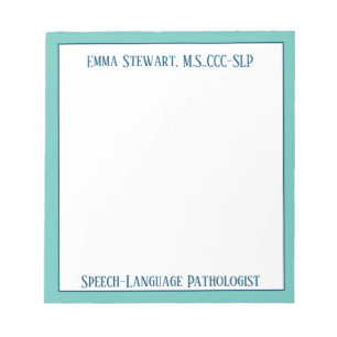 Look@@ Custom SLP notepad! Notepad