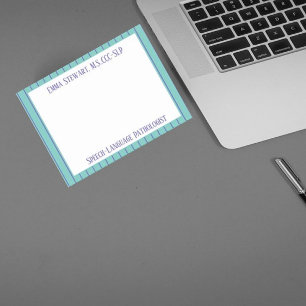 Look@@ Custom SLP post it notes