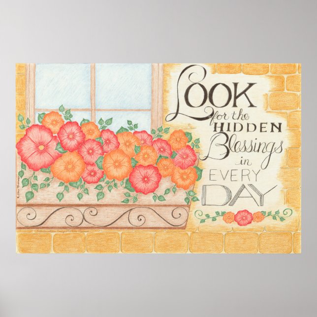 Look for the Hidden Blessings Poster (Front)