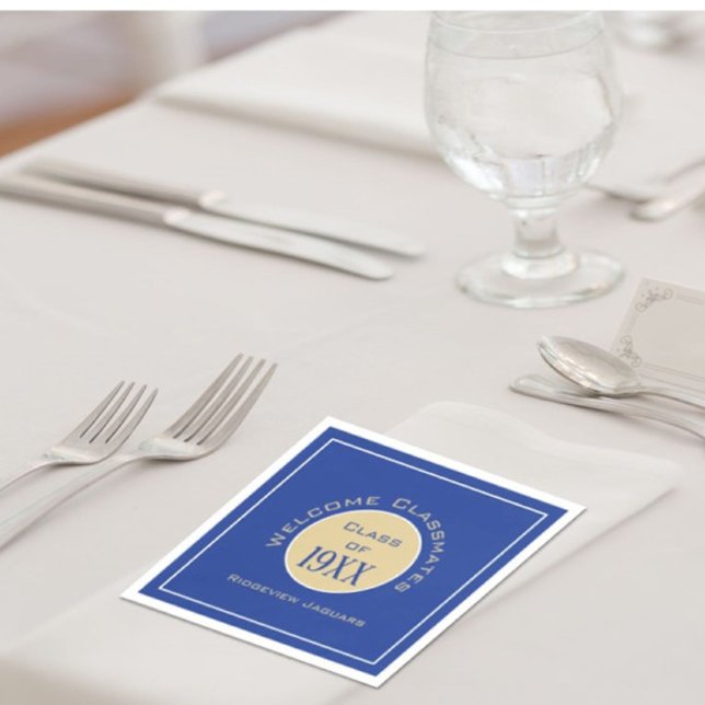 Look! Fun Class Reunion Paper  Napkin (Creator Uploaded)