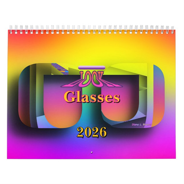 Look Glasses 2026  Calendar (Cover)