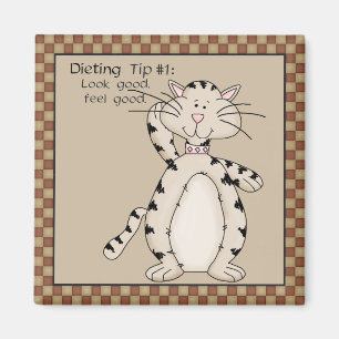 Look Good, Feel Good - Fridge Magnet