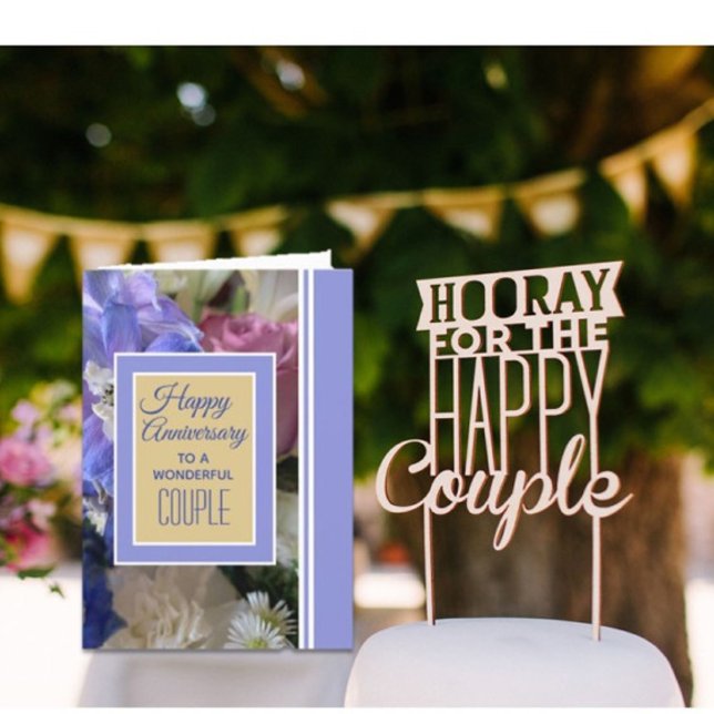 Look @ Happy Anniversary to Couple greeting card (Creator Uploaded)